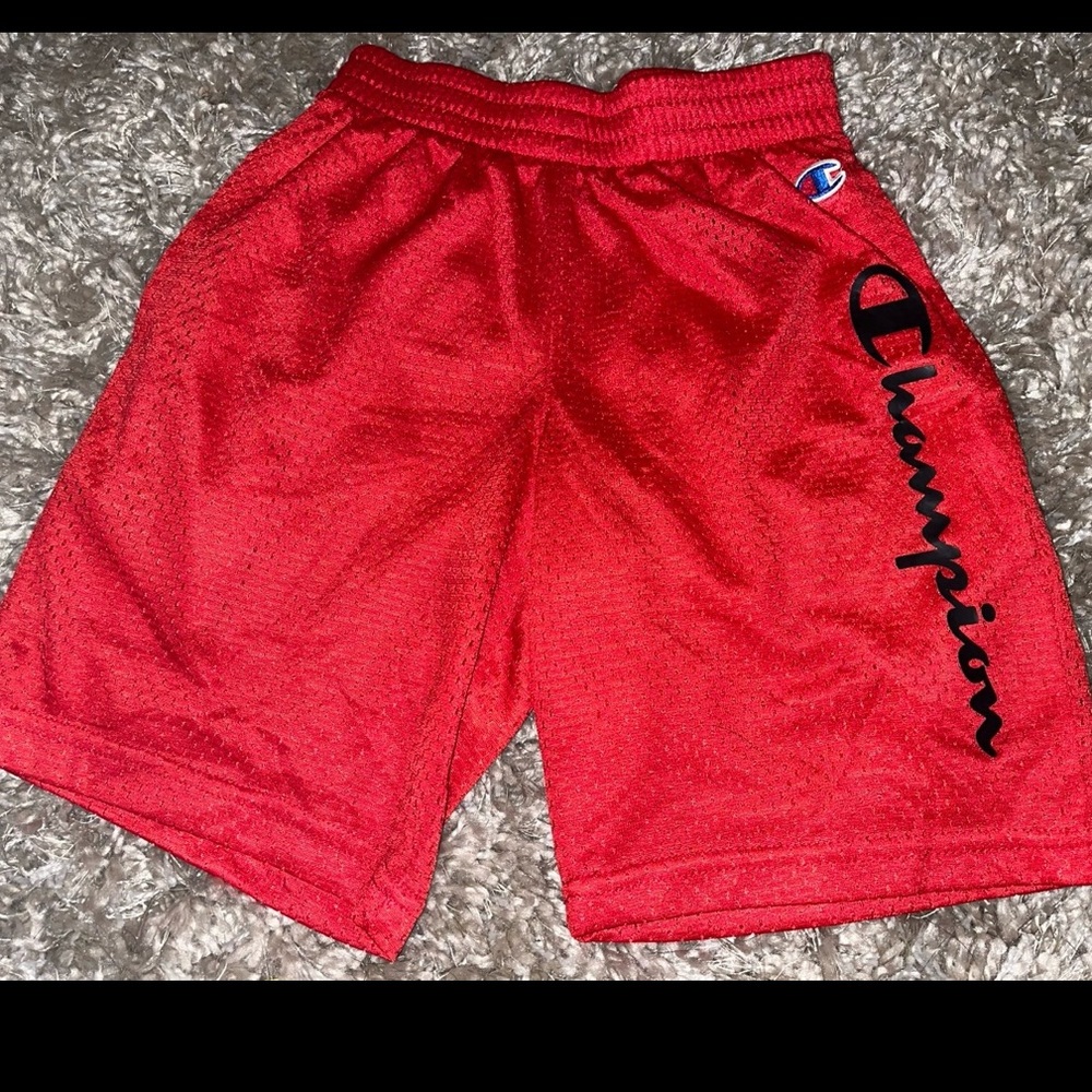 Champion Red Sports Shorts Size Small